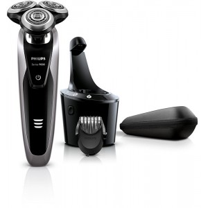 GOLARKA MĘSKA PHILIPS SHAVER S9111/31  WET/DRY + Trymer do brody SmartClick, System SmartClean Plus 